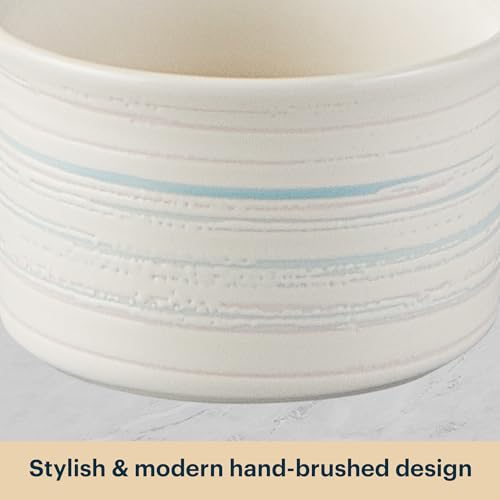 Pyrex 8-Piece, 6oz Ceramic Ramekin Nonstick Bakeware Set - size: 8 Piece (Ramekin), style: Round