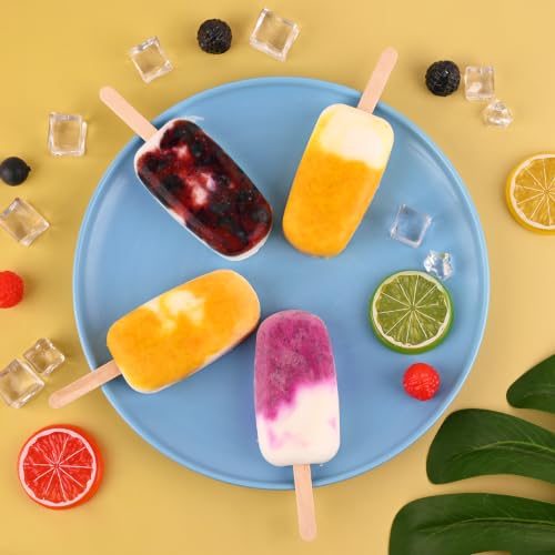 WMKGG Popsicles Molds,2 PCS Ice Cream Cake Pop Cakesicle Silicone Mold - color: Colorful dots