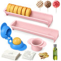 305Pcs Cake Pop Mold Kit,Cake Pop Sticks and Wrappers - color: 305Pcs Cake Pop Kit(Pink&Blue)