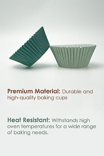 Bake Choice 200 Pcs Cupcake Liners for Baking, Standard Size, Calyx Series - color: Calyx