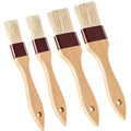 Boao 4 Pcs Pastry Brush, Natural Bristle Basting Brush, 1 Inch, 1 1/2 Inch - size: 1 Inch, 1 1/2 Inch