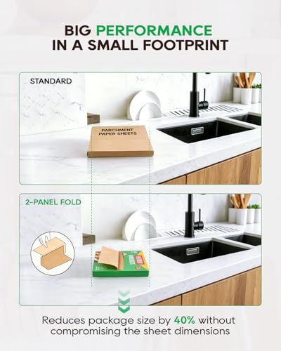 40GSM Pop-Up Parchment Paper Sheets, Precut Deli Paper Sheet, 9x13" 200pcs