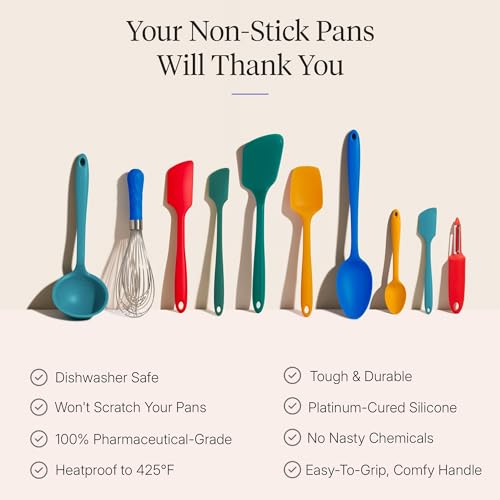 GIR: 10-Piece Silicone Ultimate Kitchen Utensils Set – Madrid - color: Madrid, size: 10 - Piece Set