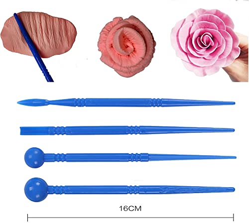 Langqun Air Dry Clay Sculpting Tools, Modeling Shaping Embossing for Kids and Adults,Polymer Clay Tools,Pottery Tools Kit 19Pcs