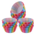 100 Pack Rainbow Cupcake Liners, Standard Size Greaseproof Baking Cups
