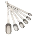Mrs. Anderson’s Baking Spice Jar Measuring Spoons, Heavyweight 18/8 Stainless Steel, Set of 6 Narrow Measuring Spoons - style: Spice Spoons, 6-Piece Set