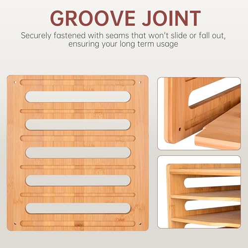 Cookie Sheet Organizer for Cabinet, 6 Tier Sheet Pan Organizer