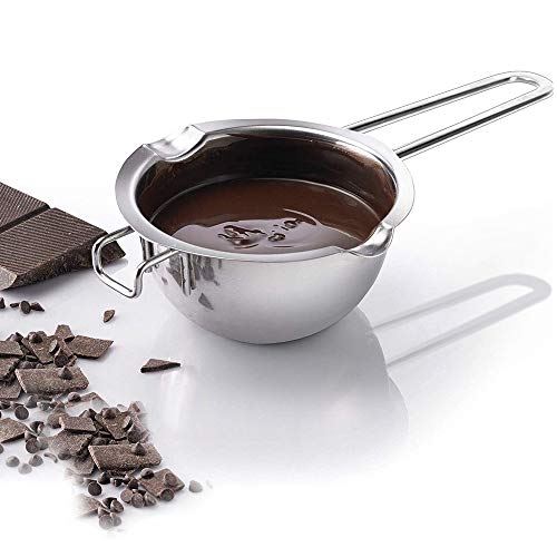 1000ML Double Boiler Pot Set Stainless Steel Melting Pot For Chocolate, Candle and Candy Making (34oz) - size: 1000ML