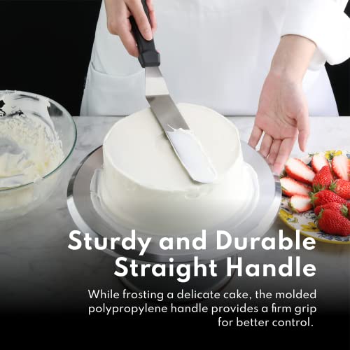 New Star Foodservice Angled Icing Spatula, 12 Inch Blade, 17 Inch Overall - size: 12-Inch Angled