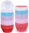 Caperci Heavy Duty Multicolor Cupcake Liners Standard Baking Cups 150pcs - color: Multicolor