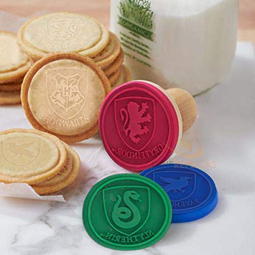 Cinereplicas Harry Potter - Cookie Stamps - Set of 5 - Official - All Hogwarts House - color: Multi, Multi