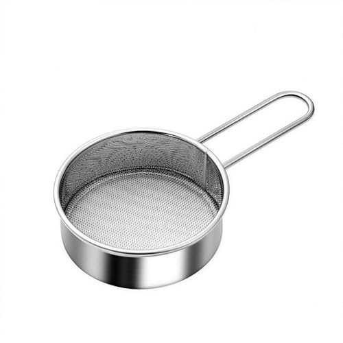 1Pc Stainless Steel Mini Powder Shaker, Handheld Fine Mesh Sifter for Powdered Sugar, Cocoa Powder and Baking Flour Use