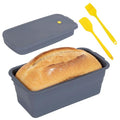 Silicone Bread Pan, Nonstick Sourdough Loaf Pan (Grey-Bread 1) - color: Grey-Bread 1