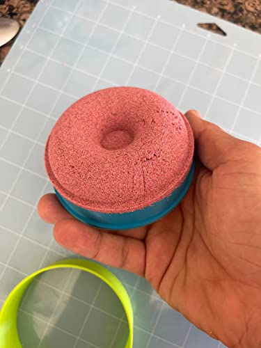 Donut Shape 3D Bath Bomb Mold - DIY Bath Bomb Mold, Hand Press, 3D Printed