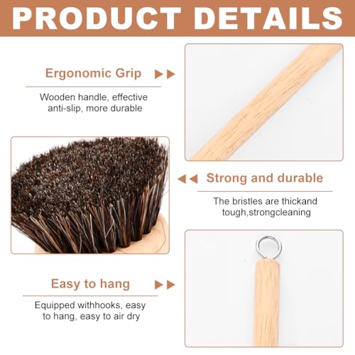 Bamboo Dish Brush with 3pcs Replacement Heads