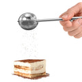 Stainless Steel Flour Duster for Bread Baking, 7", Spring Handle - size: 7-Inch Flour Duster