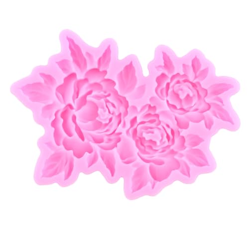 Mujiang Baroque Fondant Mold European Relief Scroll Silicone Mold Set Of 3 - color: Style A
