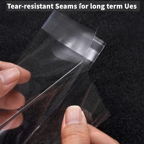 Clear Resealable Cellophane Cookie Bags 4 3/4x6 1/2 in, 200 Ct - size: 4.75 x 6.5 Inch