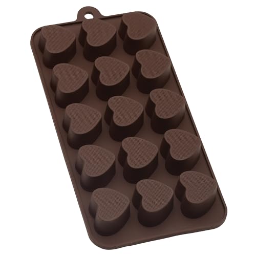 Mrs. Anderson’s Baking Chocolate Mold, European-Grade Silicone, Hearts - style: Hearts