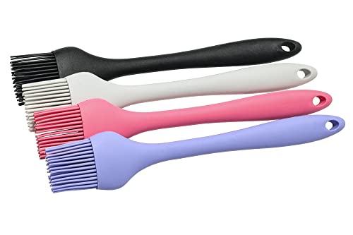 Chef Craft Premium Silicone Basting Brush, 10.25 inch, Black - color: Black