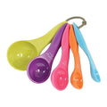 R&M Colorful Measuring Spoons 5-Piece Set – Plastic Nesting Measuring Spoon Set with Tablespoon & Teaspoon Sizes for Cooking & Baking - style: Measuring Spoons