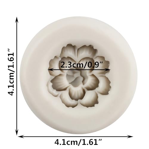 Cherry Flower Fondant Molds Cherry Blossom Silicone Mold - color: Style S