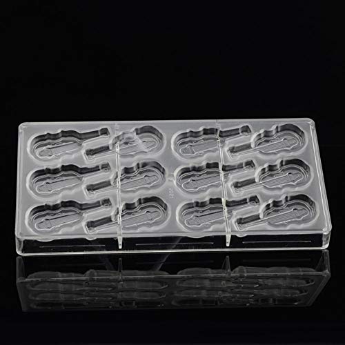 Polycarbonate Chocolate Mold DIY Candy Mould Clear Hard Plastic Bakeware Pastry Tools (19286) - color: 19286