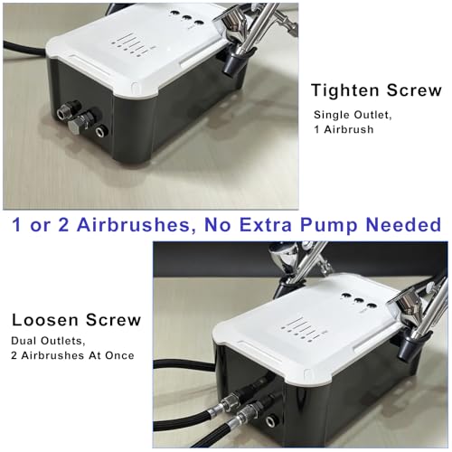 55psi Airbrush Kit with Compressor