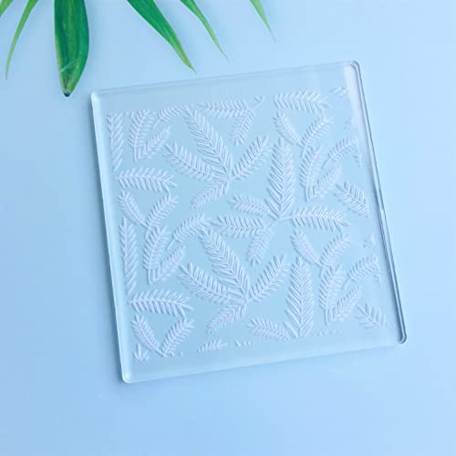 Flower Leaf Cookie Fondant Stamp Fondant Embosser Cookie Stamp (DESIGN 3) - color: DESIGN 3