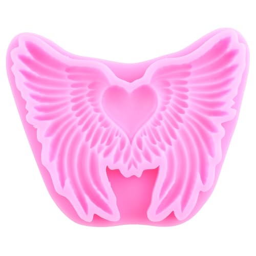 Mujiang Angels Wings Fondant Silicone Molds Set Of 2 - color: Style E