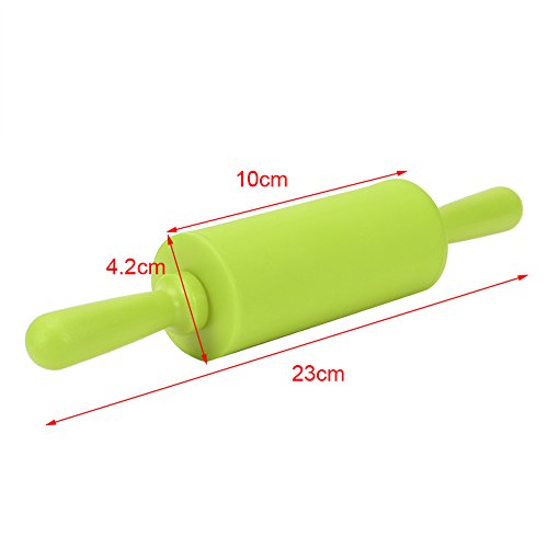 Silicone Rolling Pin, 9 Inch Nonstick Food Grade Grip
