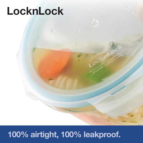 LocknLock LOCK & LOCK Purely Better Glass Round Pie Baking Dish/Food Storage Container with Lid, Clear, 9.5 Inch (Pack of 4) - style: Pie Dish (Pack of 4)