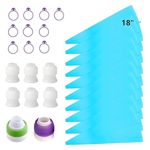 ANSLYQA Pastry Piping Bags Set, 28 Pcs Baking Tools