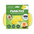 FunBites Yellow Squares Sandwich Cutters For Kids Lunch Toddler Bite Size - color: Yellow Squares