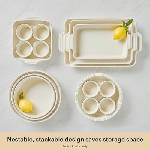 Pyrex 3-Piece Round Ceramic Nonstick Bakeware Set - size: 3 Piece, style: Round