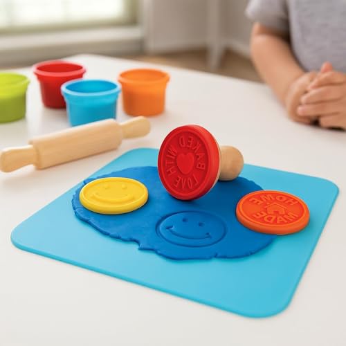 Mrs. Anderson’s Baking Cookie Stamps Trio, Non-Stick Silicone, Set of 3 Designs - style: Cookie Stamps