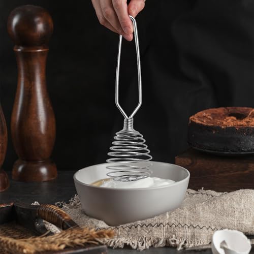 Mrs. Anderson’s Baking Mini French Coil Whisk, Stainless Steel, 8-Inch - style: French Coil