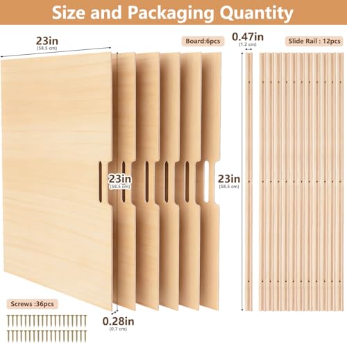 Celestite Wooden Baking Sheet Organizer for Cabinet, Baking Tray Organizer, Cookie Sheet Organizer for Cabinet Kitchen Storage Organization Accessories - color: Wood