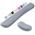 Hoewina Keyboard Wrist Rest,Ergonomic Wrist Support for Keyboard,Gray - color: Grey