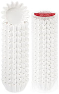 Caperci Heavy Duty White Mini Cupcake Liners Small Muffin Cups for Baking - color: White