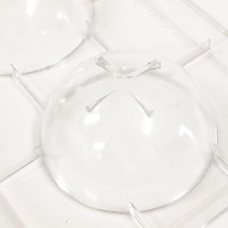 Martellato MA5002 Sphere Polycarbonate Mould, 100 mm, Transparent - size: 100 mm