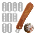 Wooden Bread Lame Scoring Tool for Sourdough with Blade & Thumb Screw