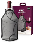 OTOTO Vino Wine Cooler Sleeve - Bat Cooler Sleeve for Wine Bottles & Glass Bottles, Reusable Bottle Cooler Sleeve, Halloween Spooky Gifts, Gothic Gifts, Unique Kitchen Gadgets - color: Vino Cooler Sleeve