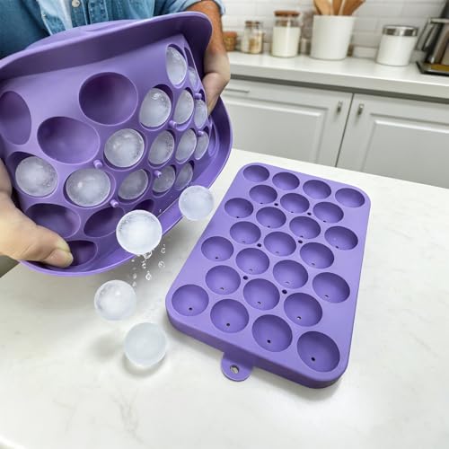 Grape Shaped Silicone Soap Mold DIY Making Kit - color: Purple
