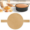 100 Sheets of 6-Inch Parchment Paper Rounds with Lift Tabs, Non-stick Precut Circle Cake Pan Liners, Ideal Baking Parchment Paper for Baking Cookies, Bread and Chiffon(Round 6in) - size: Round 6in