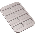 CHEFMADE Financier Cake Pan, 8-Cavity Non-Stick Muffin Pan Biscuits Cookies Bakeware for Oven Baking (Champagne Gold) - size: 03 - Financier Mini 8 Cups