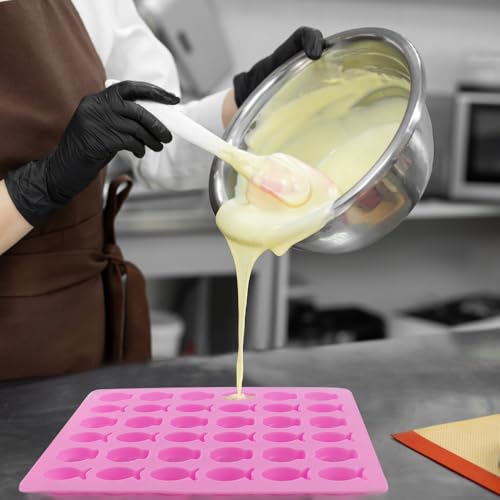 2 Pack Mini Fish Shaped Mold 36-Cavity Silicone Molds