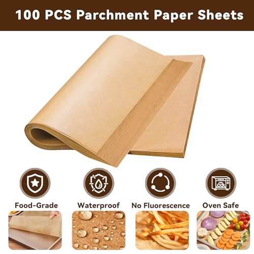 Disposable Parchment Paper Sheets for Breville Smart Oven Pro BOV845BSS