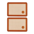 Mrs. Anderson’s Baking Non-Stick Silicone Quarter-Size Baking Mat Set, 8.5-Inch x 12-Inch, Set of 2 - color: Quarter, Set/2