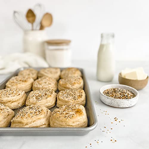 USA Pan Bakeware Nonstick Jelly Roll Baking Sheet Pan, Aluminized Steel - size: Set of 1, style: Jelly Roll Pan